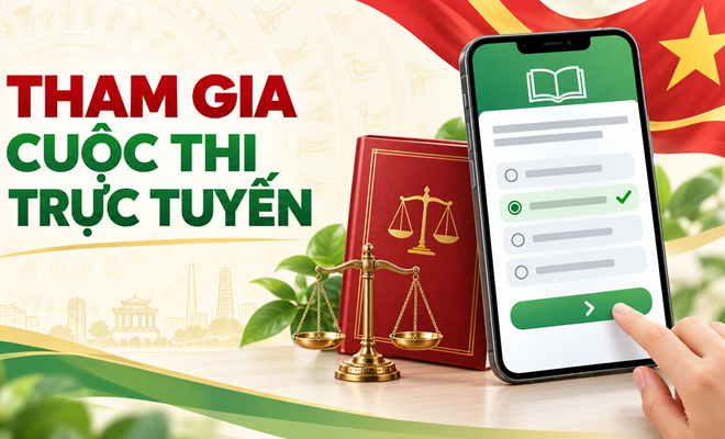20 phút tìm hiểu Hiến pháp và Pháp luật: Cách đăng ký, dự thi và xét giải