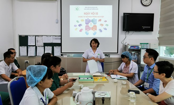 Bệnh viện Phụ Sản Hà Nội với phong trào 5S