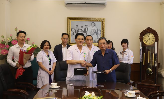 Bệnh viện Phụ Sản Hà Nội hỗ trợ chuyên môn cho Bệnh viện Hỗ trợ sinh sản và Nam học Đức Phúc