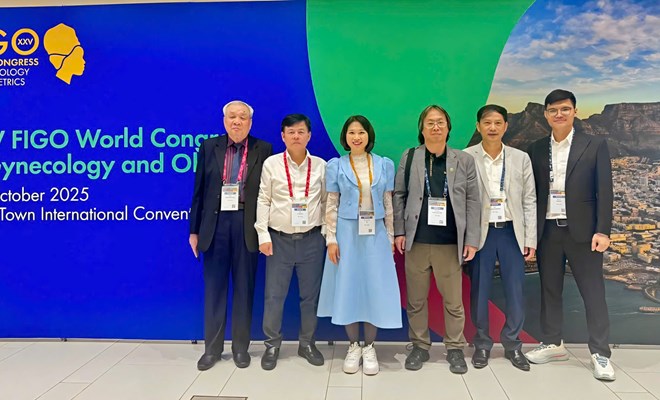 Bệnh viện Phụ Sản Hà Nội tại Hội nghị Sản phụ khoa Thế giới FIGO 2025 “Advancing Women’s Health: A Journey of Unity and Freedom” 