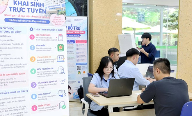 COMING SOON | ĐĂNG KÝ KHAI SINH TRỰC TUYẾN TẠI BỆNH VIỆN PHỤ SẢN HÀ NỘI