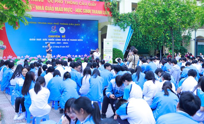 Hoạt Động Giáo dục giới tính cho các trường THCS – THPT tại Hà Nội trong tháng 10