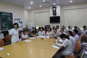 Bệnh viện phụ sản Hà Nội tổ chức khóa đào tạo nâng cao kỹ năng thực hành lâm sàng cho các nữ hộ sinh