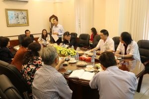 Chuyến làm việc của Ủy ban mặt trận tổ quốc Việt Nam thành phố Hà Nội với Bệnh viện phụ sản Hà Nội