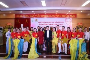 Bệnh viện phụ sản Hà Nội tổ chức chương trình mít tinh chào mừng ngày thành lập Hội liên hiệp phụ nữ Việt Nam và phát động phong trào thi đua “hướng tới sự hài lòng của người bệnh – hiệu quả các mô hình”