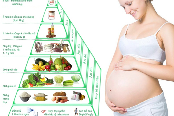 Tầm quan trọng của dinh dưỡng trong thời kỳ mang thai