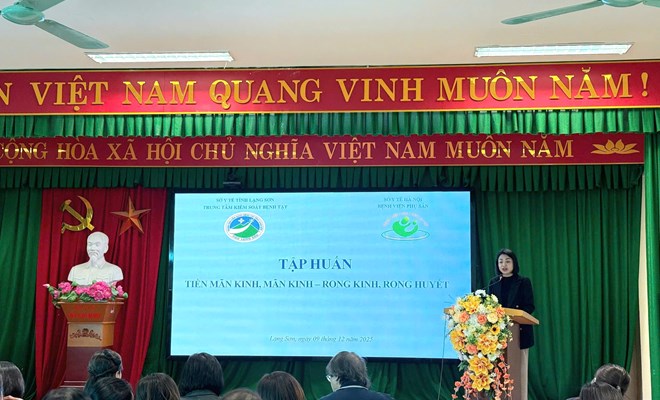 Bệnh viện Phụ Sản Hà Nội làm việc với CDC Lạng Sơn trong chương trình giám sát & tập huấn chuyên môn Sản Phụ khoa