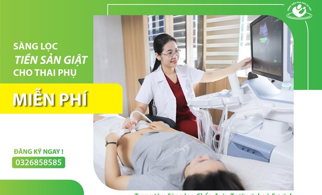 Bệnh viện Phụ sản Hà Nội miễn phí xét nghiệm sàng lọc tiền sản giật