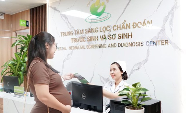 Bệnh viện Phụ Sản Hà Nội phát huy thế mạnh trong công tác sàng lọc trước sinh - Ảnh 1.
