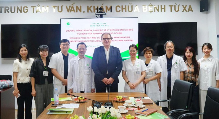 Bệnh viện Phụ Sản Hà Nội ký kết hợp tác với Bệnh viện St Georg Hospital, Cộng hòa Liên bang Đức- Ảnh 1.